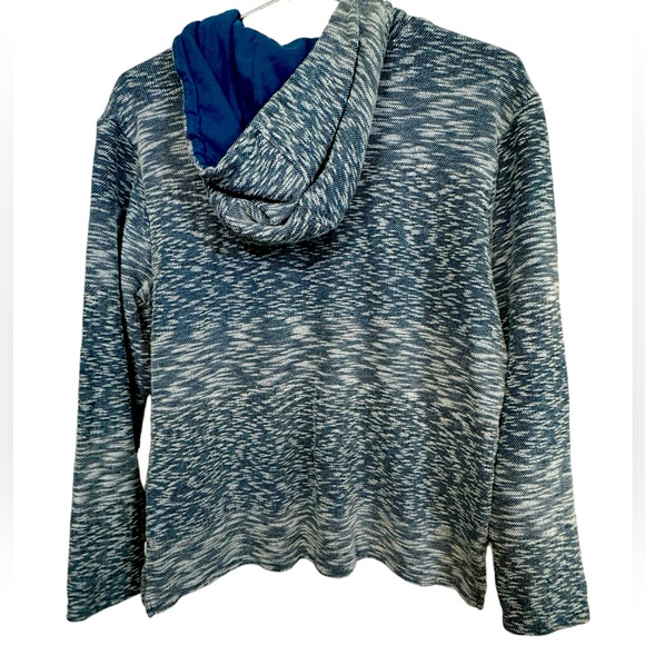 Retro Surf Hang Ten High End Blue Women’s L Beach Hoodie MINTY - Picture 2 of 4